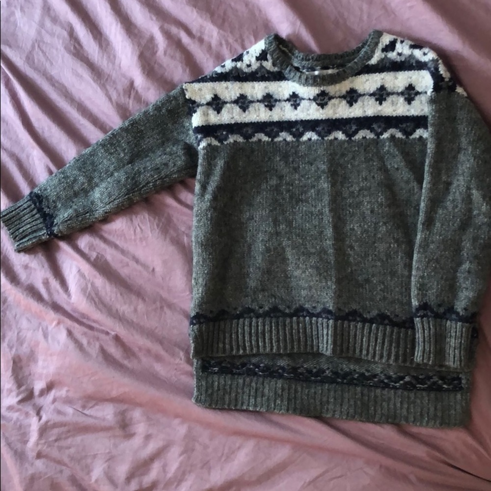 Ann Taylor Loft Grey Sweater